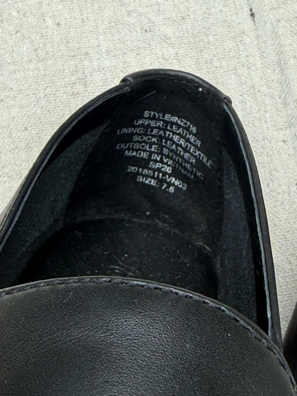 Madewell Black Leather Slip-On Mules - Picture 4 of 7